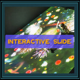 Interactive slide game