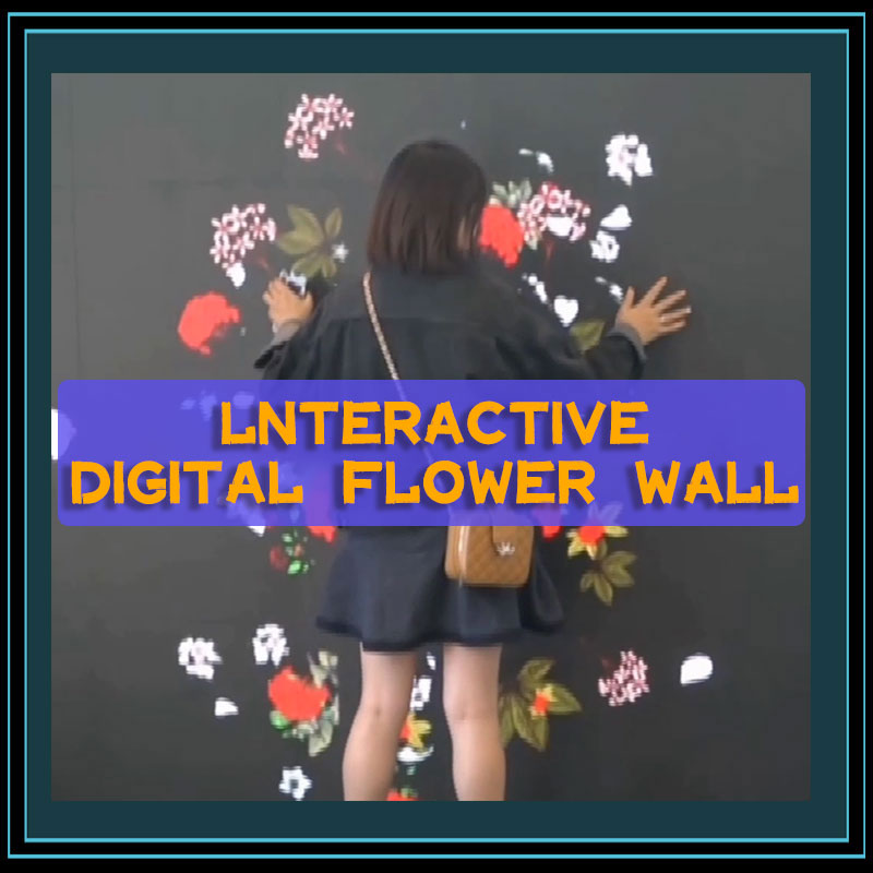 lnteractive Digital Flower Wall