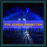 Fog screen projection