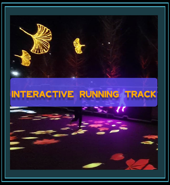 Interactive running track