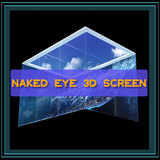 Naked eye 3D screen