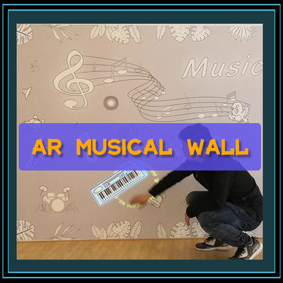 Interactive musical wall