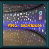 Arc screen interaction