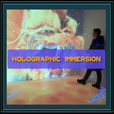 Interactive Holographic Projection