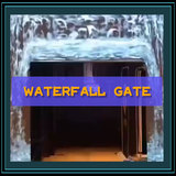 Waterfall gate