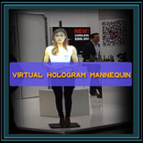Virtual Hologram Mannequin